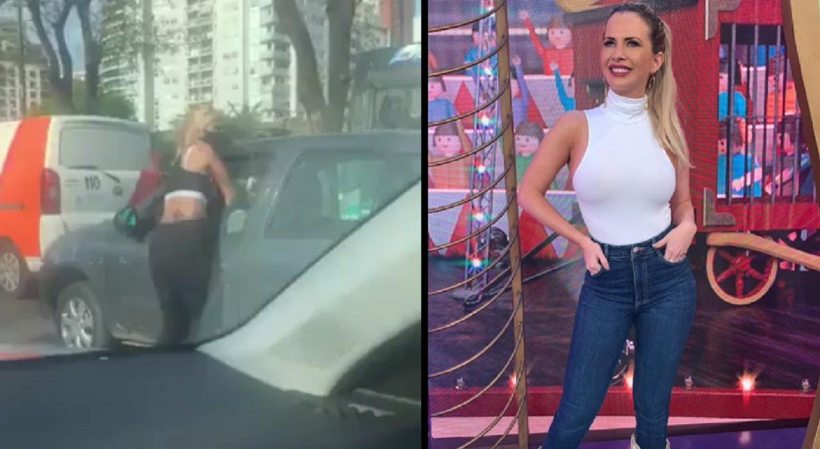 Alejandra Maglietti testigo de un robo de una trapito: De casualidad lo pude registrar