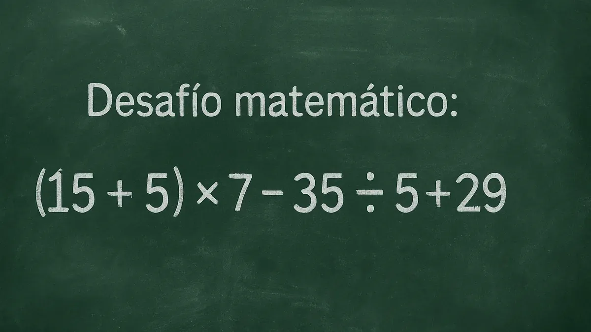 La regla esencial para resolver este desafío matemático es conocido como PEMDAS (por sus siglas en inglés) o jerarquía de operaciones.