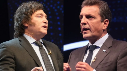 El rating del debate presidencial entre Sergio Massa y Javier Milei: los números finales