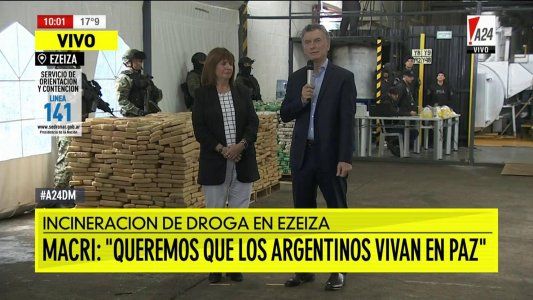 Jaqueado en lo económico, Macri refuerza su discurso contra la inseguridad: Vamos a batallar contra las mafias