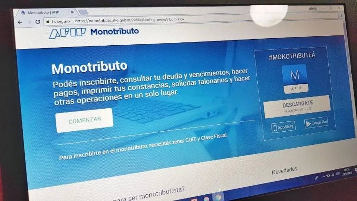 MONOTRIBUTO: Importante aclaración de la AFIP sobre la RECATEGORIZACION