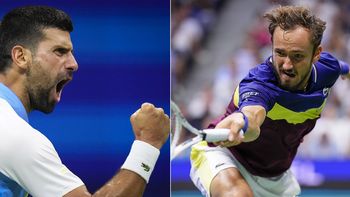Djokovic buscará romper otro récord en el US Open: a qué hora es la final contra Medvedev