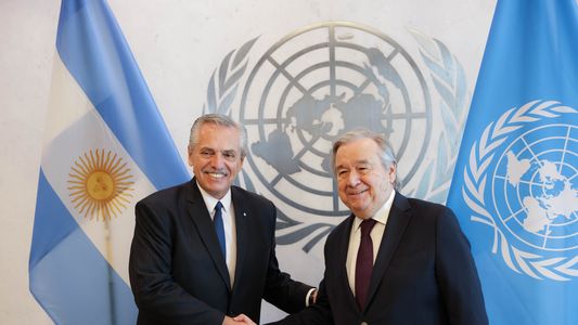 Alberto Fernández le pidió al secretario General de la ONU retomar las negociaciones por las Islas Malvinas