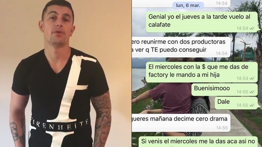 Luifa mostró las pruebas de la denuncia pública: Me debe la plata de la presencia de febrero