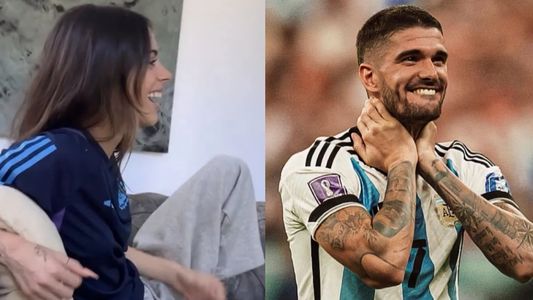 La euforia de Tini Stoessel por el pase de Rodrigo de Paul a la final de la copa del mundo