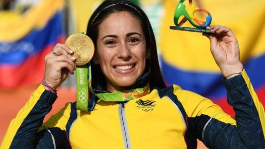 Vergonzoso: demoraron en el aeropuerto de Mendoza a la colombiana Mariana Pajón, bicampeona olímpica de BMX