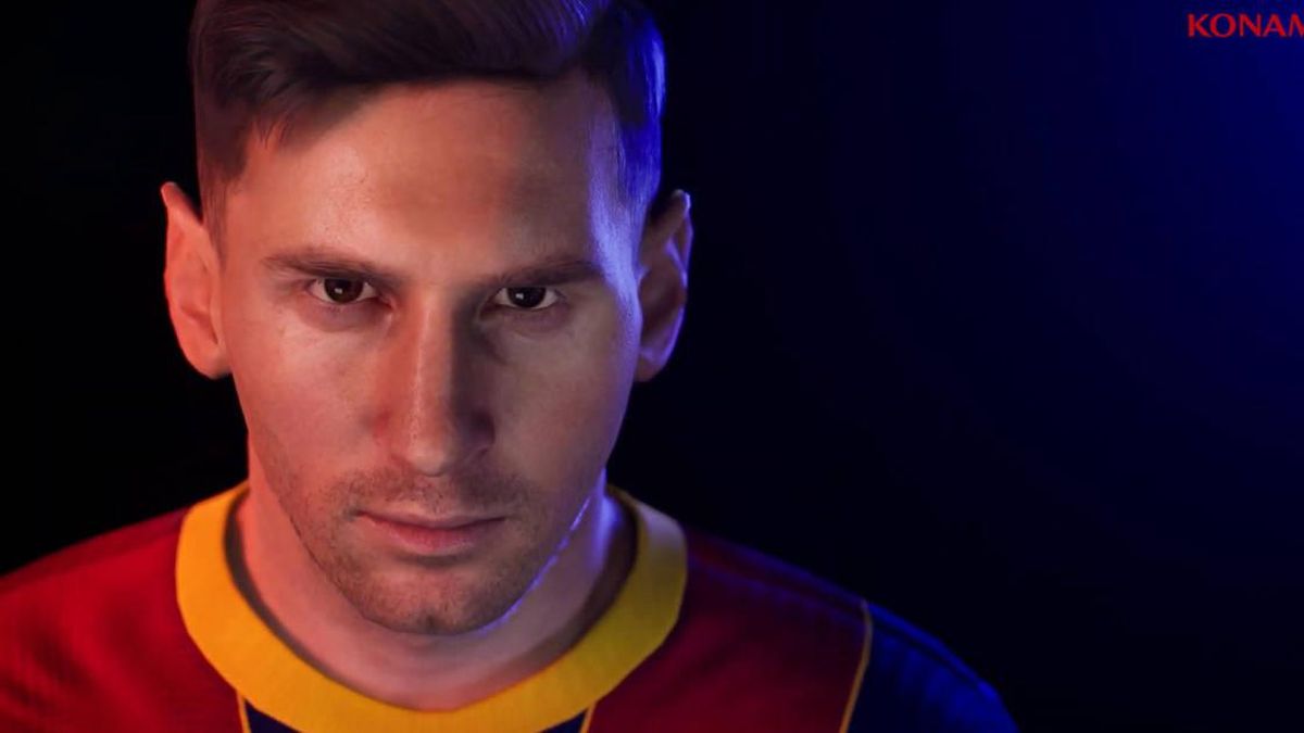PES 2022: un Messi mas realista