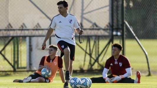 Con la presencia de Marcelo Gallardo, River se entrena pensando en Unión