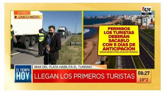 Temporada 2021: Mar del Plata habilitó su ingreso al turismo