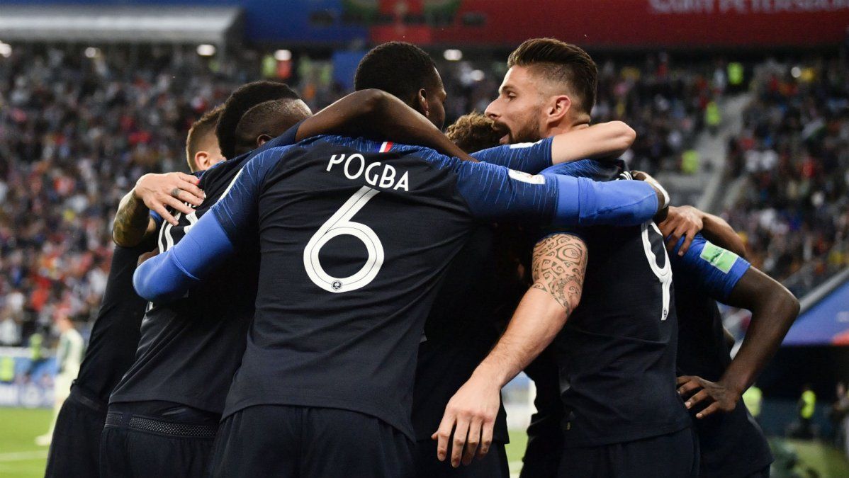El primer finalista del Mundial: Francia le ganó 1-0 a Bélgica y definirá el título el domingo