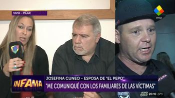 Josefina Cúneo, la mujer del Pepo: Fue un accidente, no les pegó un tiro a cada uno