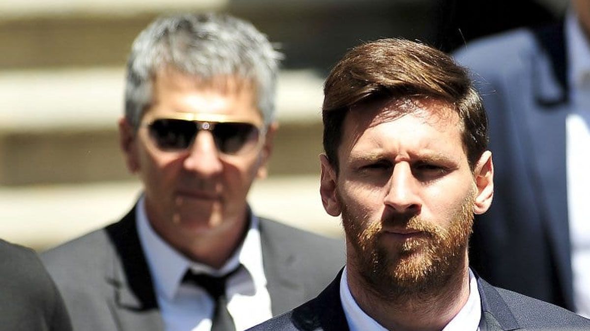 Jorge y Lionel Messi&nbsp;