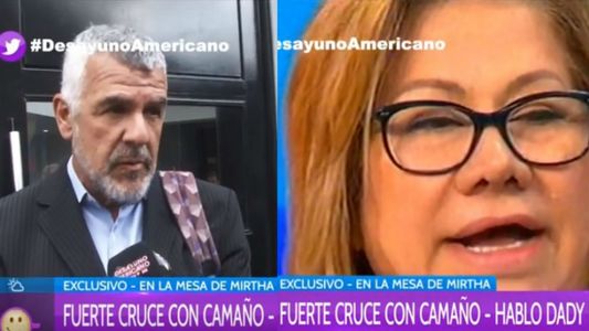 Dady Brieva se cruzó con una diputada por la marcha de la resistencia