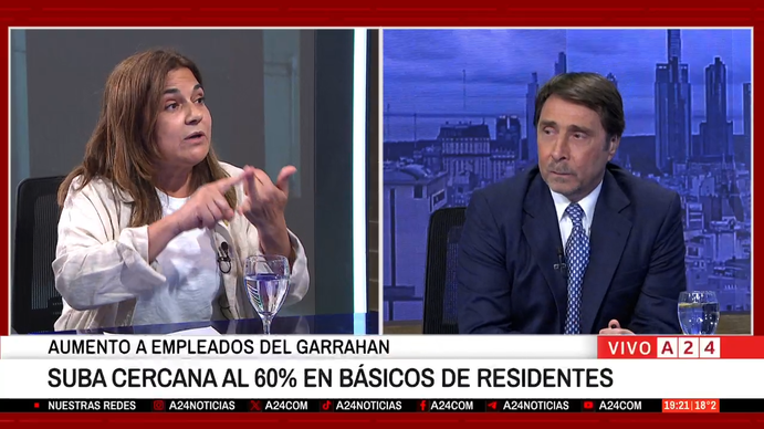 El reclamo de Eduardo Feinmann a una sindicalista del Hospital Garrahan: Usted me mintió en la cara