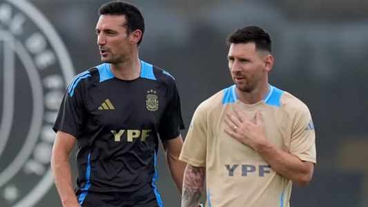 Con el regreso de Messi y bajas de peso, Scaloni define el once de la Selección Argentina