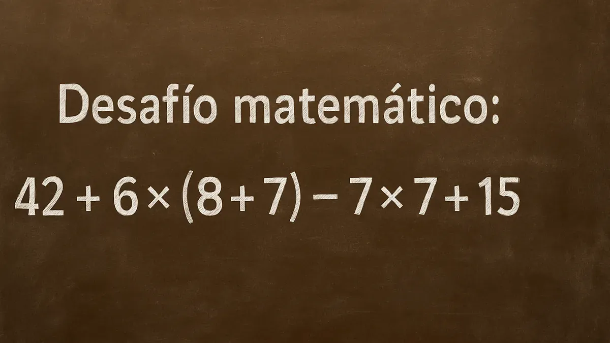 La regla esencial para resolver este desafío matemático es conocido como PEMDAS (por sus siglas en inglés) o jerarquía de operaciones.