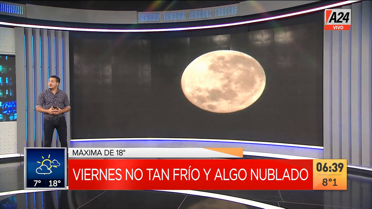 Superluna de Fresa: lo que dejó la última Luna Llena gigante de este año. (Captura de Tv)