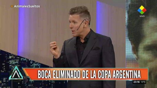 Alejandro Fantino tras la eliminación de Boca: Estoy recontra caliente