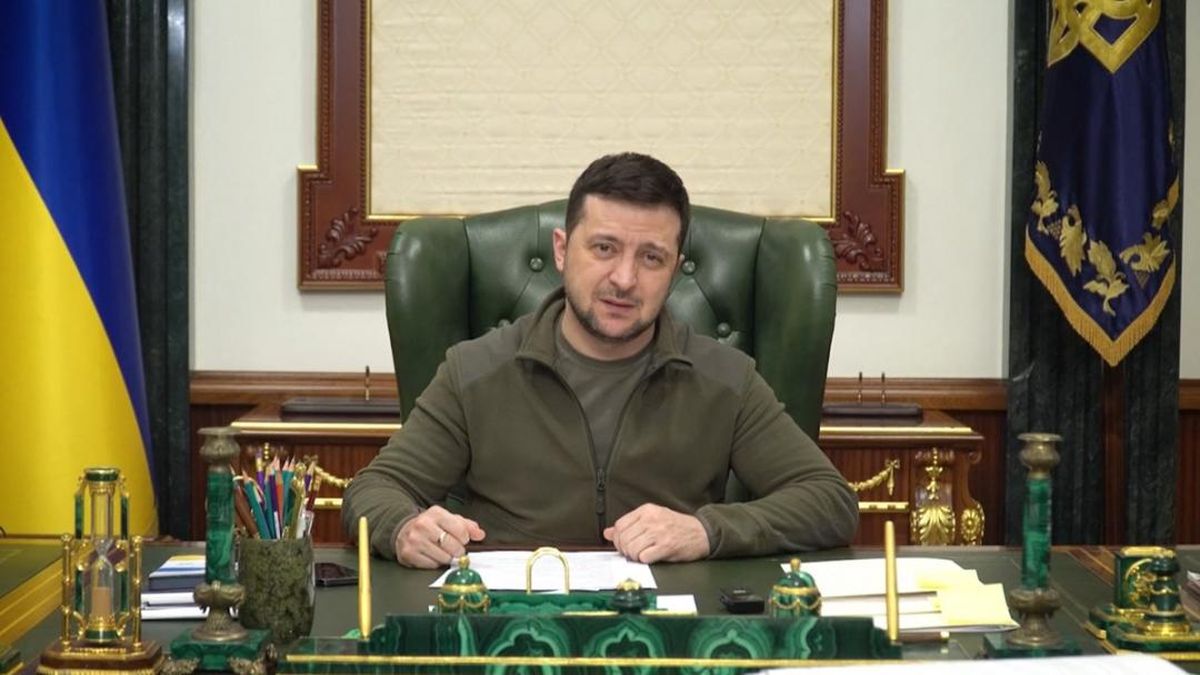 Volodomir Zelenski citó a Winston Churchill ante el Parlamento británico y aseguró: Lucharemos hasta el final. (Captura)