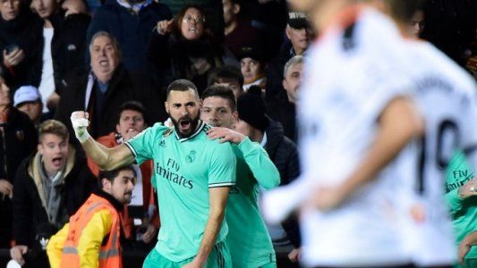 Real Madrid logró un épico empate contra Valencia y se sostiene como líder junto a Barcelona