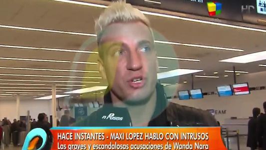 Maxi López dio su versión de los hechos sobre el escándalo con Wanda Nara