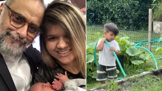 La carta de Jorge Rial a su nieto en el día de su cumpleaños: El orgullo me hincha el pecho