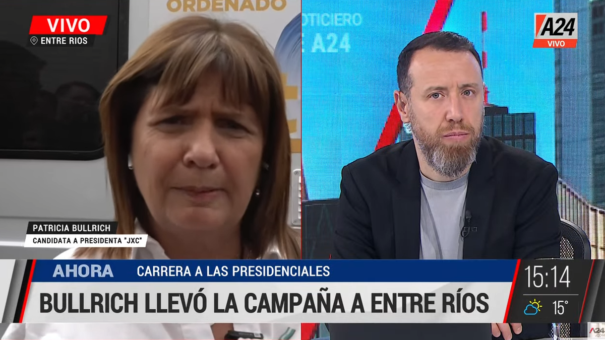 Patricia Bullrich dijo que Javier Milei tendrá que tocar los ahorros de los argentinos para dolarizar. (Captura)