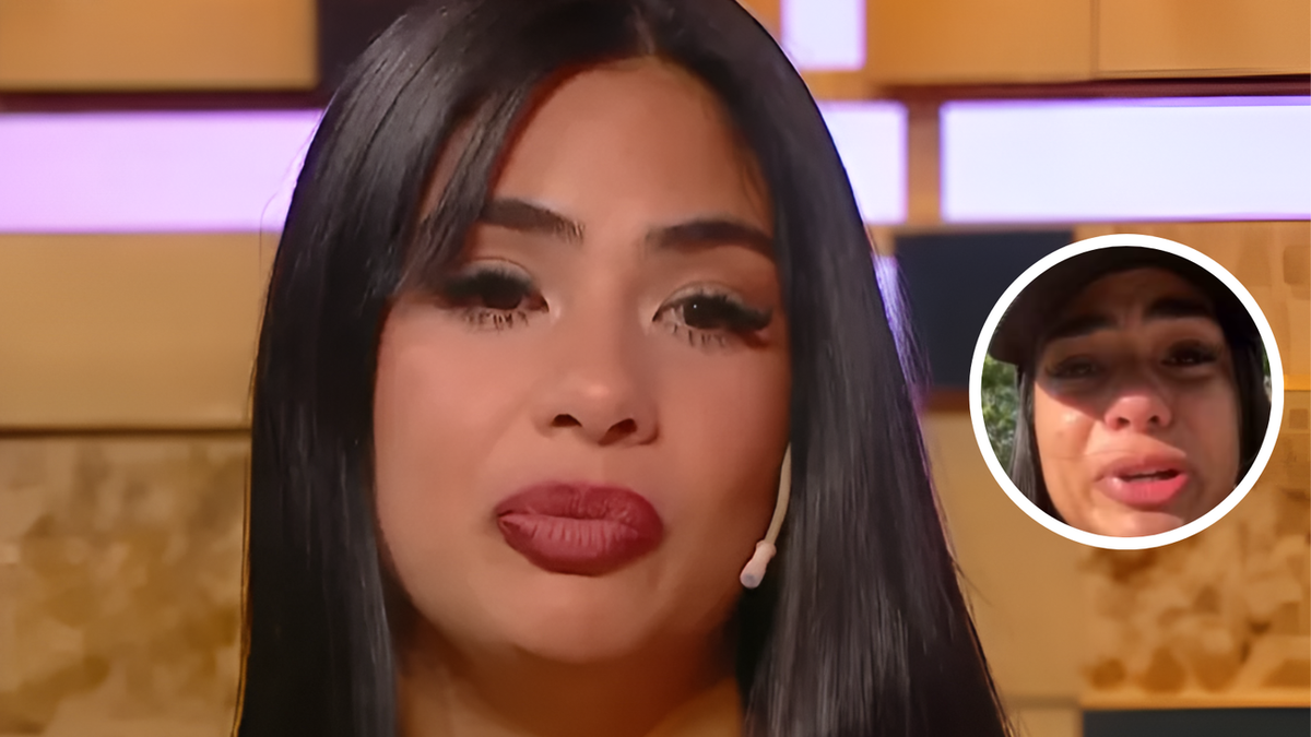 Daniela Celis se lamentó profundamente tras un accidente en la cocina: el video