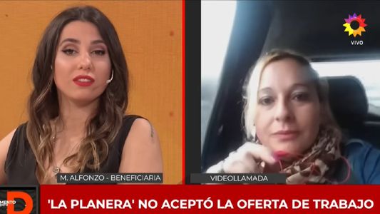 Cinthia Fernández cruzó a la planera Mariana Alfonzo: Me indigna mantener vagos como vos