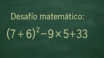 Desafío Matemático: este cálculo con signos para resolver antes de ver la solución