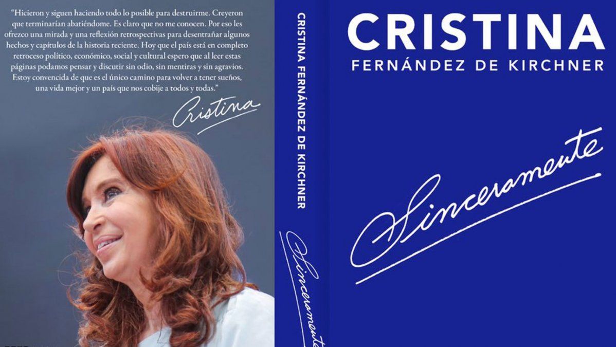 Cristina lanzó su libro y criticó fuerte al presidente: Mauricio Macri es el caos