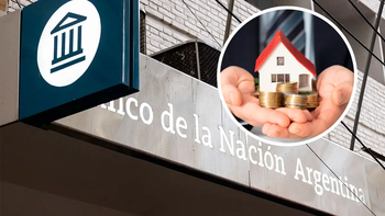 Banco Nación: de cuánto es la cuota por un crédito hipotecario de 53 millones