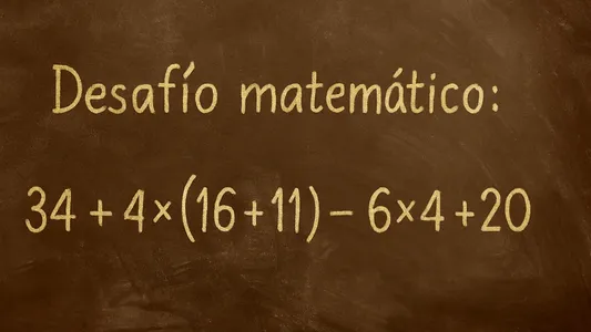 Desafío matemático: la cuenta es fácil, pero muchos caen en un error frecuente