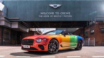 El auto Arcoíris de Bentley