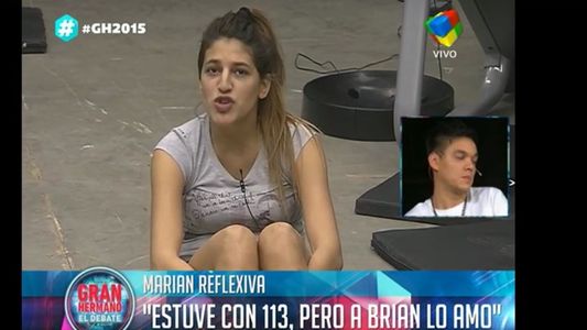 “Gran Hermano 2015” Marian: “Estuve con 113 pibes, pero a Brian lo amo”
