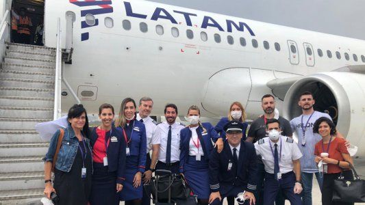 Argentinos repatriados: LATAM realizó 18 vuelos humanitarios para traer a casa a más de 3 mil argentinos