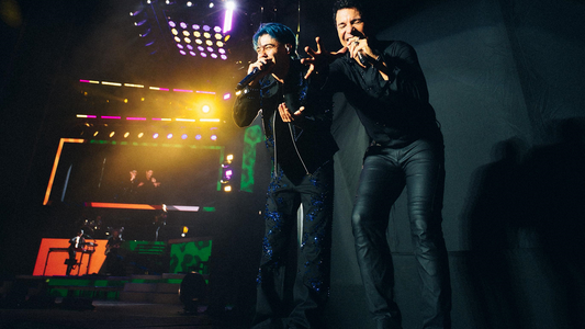 Luck Ra fue invitado especial en dos conciertos de Chayanne en la Argentina: las imágenes