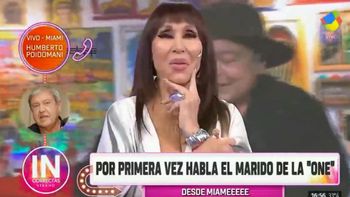 Habló por primera vez Humberto Poidomani, el marido de Moria Casán: Es una geisha