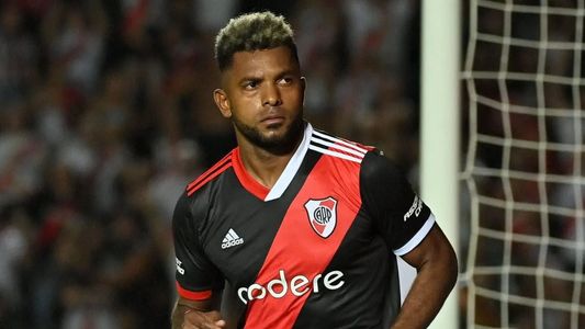 Preocupación en River por Miguel Borja: ¿llega al Superclásico ante Boca?