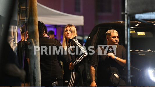 Wanda acompañó a L-Gante a su show en medio de los rumores de crisis y la polémica por las fotos íntimas