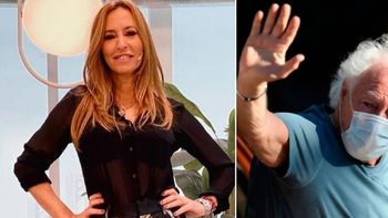 El mensaje de aliento de Analía Franchín a Guillermo Coppola, internado en terapia intensiva
