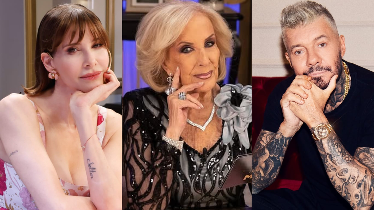 Mirtha Legrand descolocó a Guillermina Valdés con una pregunta sobre Marcelo Tinelli: ¡Que vida complicada!
