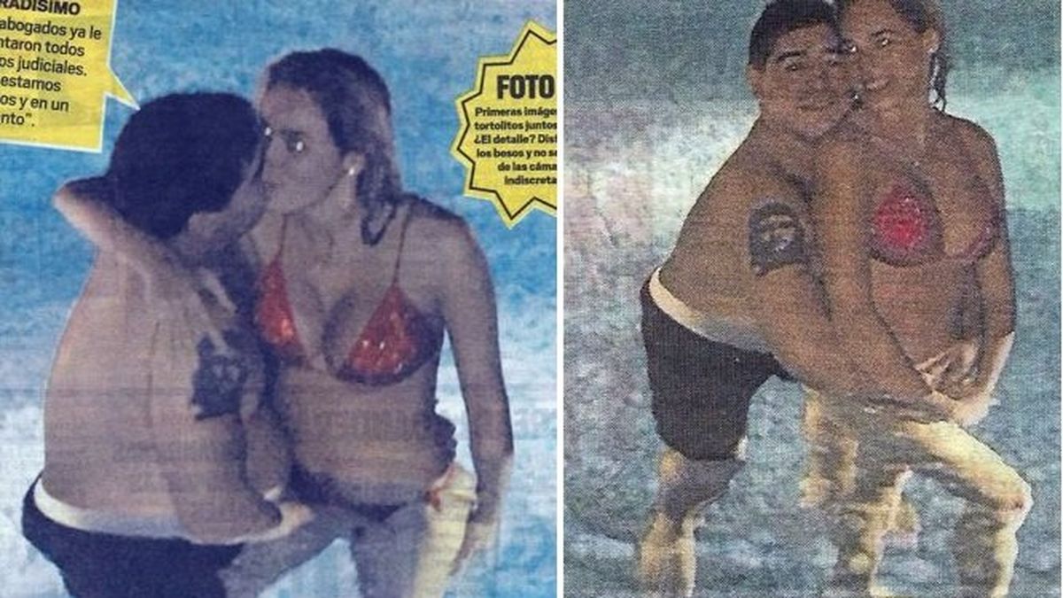 La mano de Dios: La foto hot de Maradona y Rocío Oliva