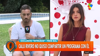 Fede Bal disparó contra Calu Rivero: Está un poquito equivocada