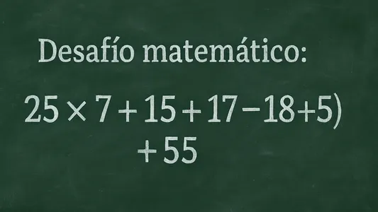 Desafío matemático: la cuenta que pone a prueba tu rapidez mental