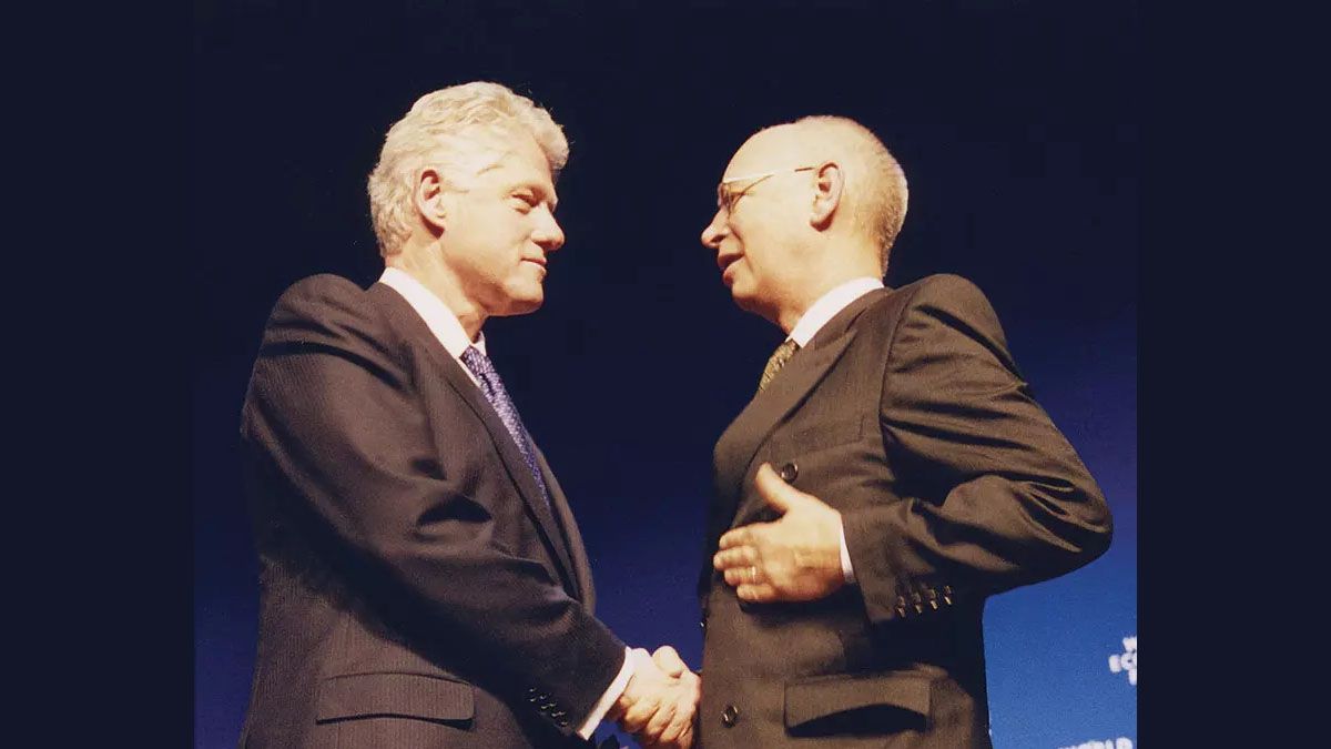 En el año 2000, Bill Clinton lanzó la iniciativa GAVI para el plan de vacunas en el mundo, desde Davos. (Foto: Foro de Davos)