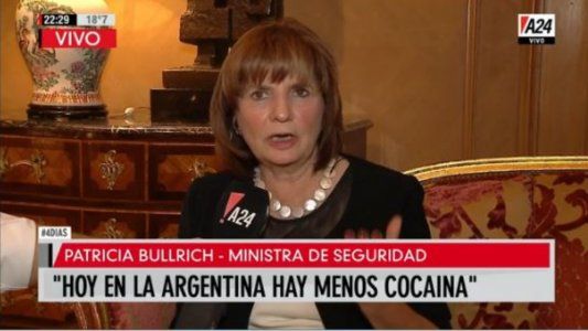 Bullrich: Decir que el pobre es narcotraficante es una estigmatización, es criminalizar la pobreza