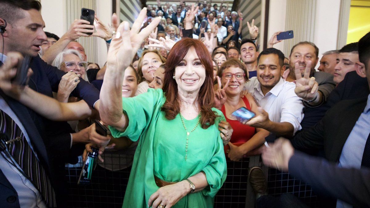 Según Cristina, el Gobierno 