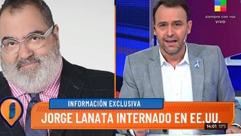 Jorge Lanata internado en Miami