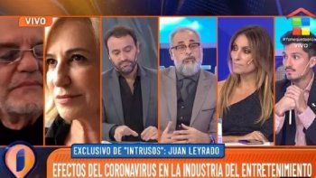 Mercedes Morán y Juan Leyrado en Intrusos: La desocupación de los actores no es de ahora